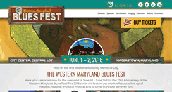 Desktop Screenshot of blues-fest.org